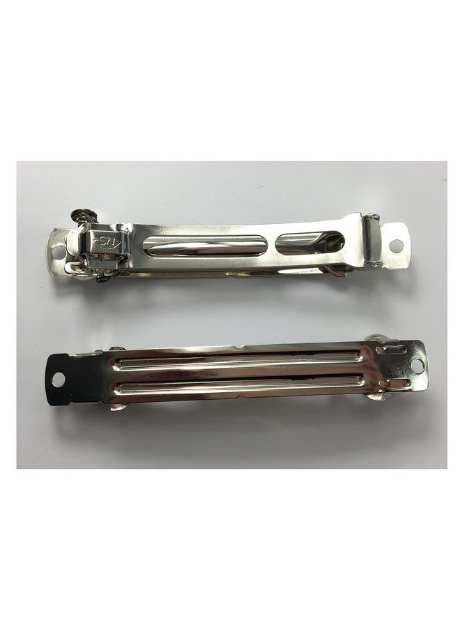 All In One 20Pcs 60Mm French Barrette Hair Clips For Diy Craft Project - Image 3