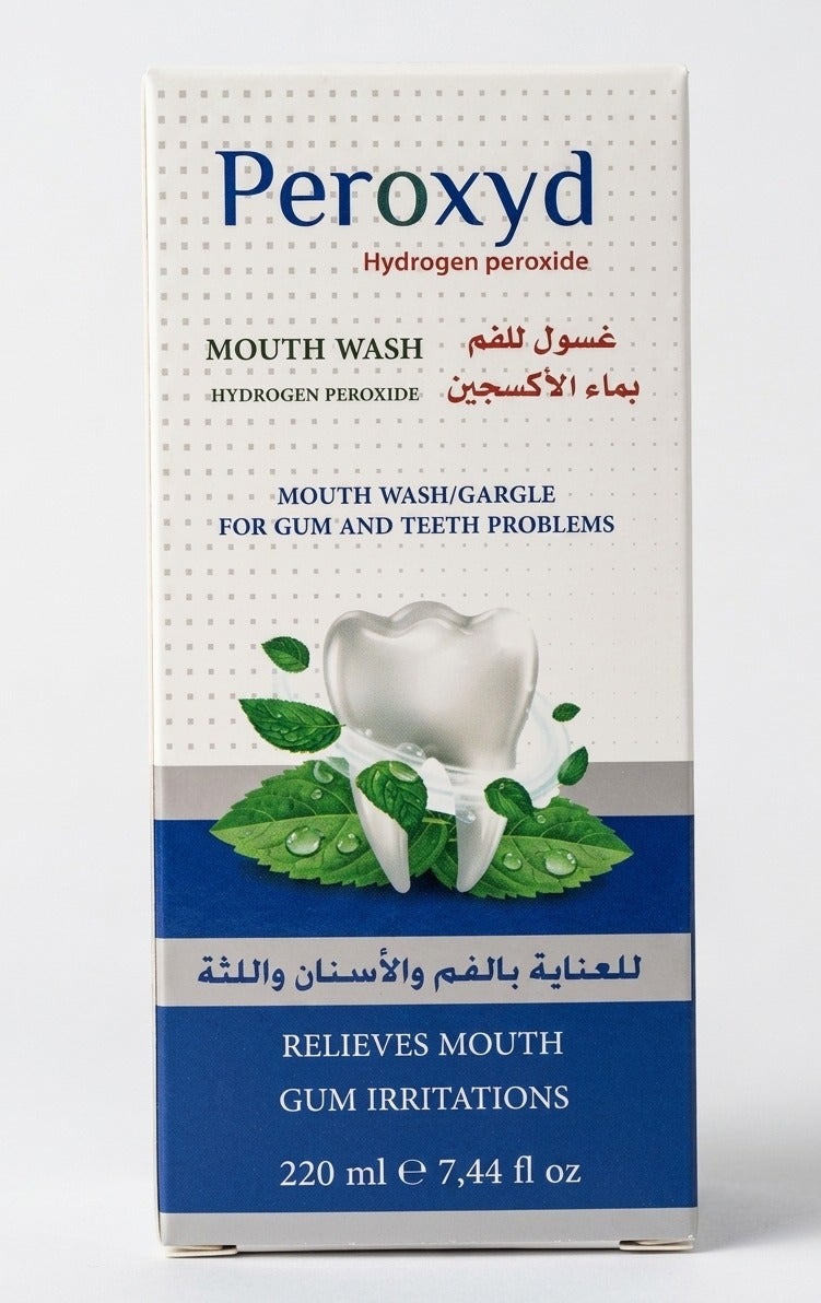 Peroxyd Hydrogen Peroxide Mouthwash 220ml - Image 1