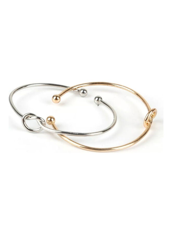 ميركال إمبراير طقم أساور الصداقة بتصميم عقدة مكون من قطعتين . - Image 4