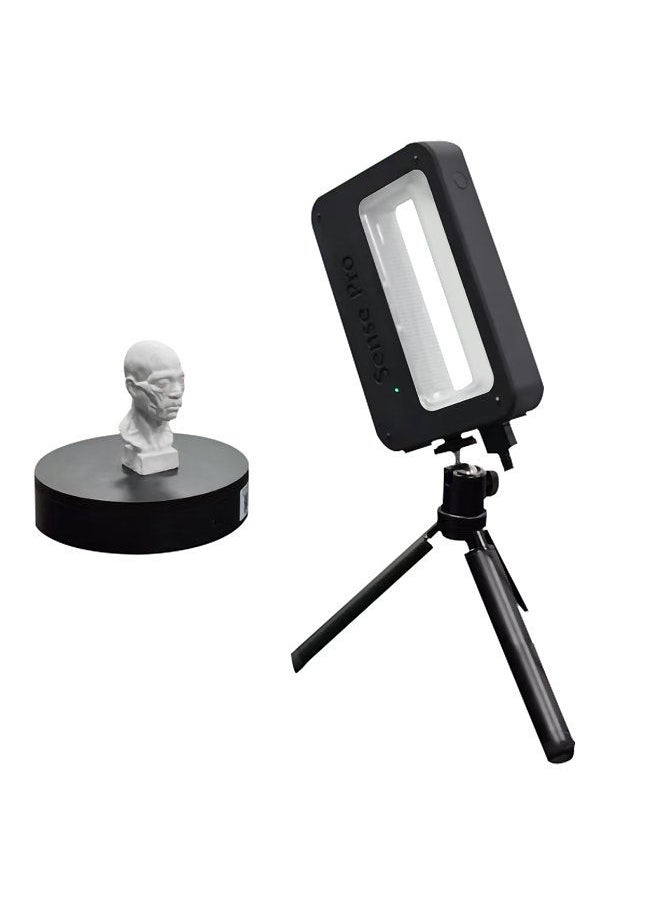 Generic - Sense Pro Handheld 3D Scanner Portable 3D Modeling Scanner High Precision Accuracy 0.3mm Support OBJ/STL/PLY Output Compatible with Windows10/8 for 3D Printing Industrial Design Modeling - Image 1