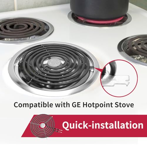 COZZIVITA WB30M1 and WB30M2 GE Hotpoint Electric Stove Burner Replacement Element, Perfectly Fit GE Hotpoint Electric Range Stove Top-Includes 2 * 8'' and 2 * 6'' - Image 2