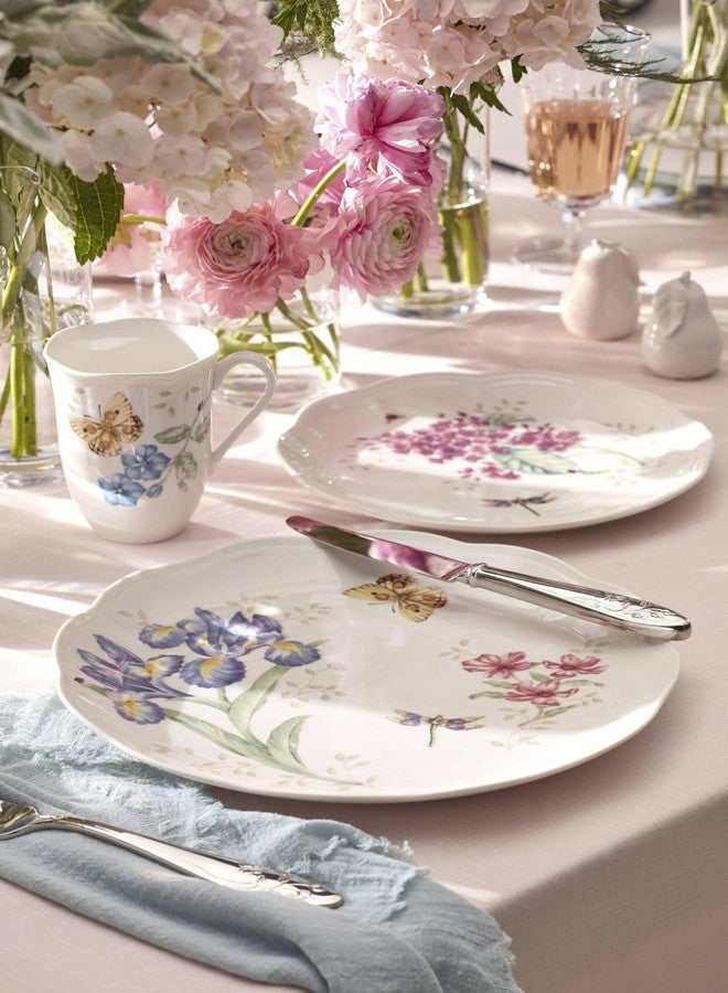 Lenox Butterfly Meadow Orange Sulphur Collection, Porcelain Dinnerware, Accent Plate - Image 3