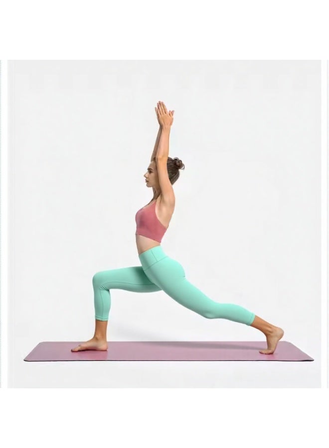 NIBEMINENT Essential/Pure&Plain 7/8 Leggings, High Waisted Compression Soft Pants Workout Athletic Yoga Pants 24" - Image 3