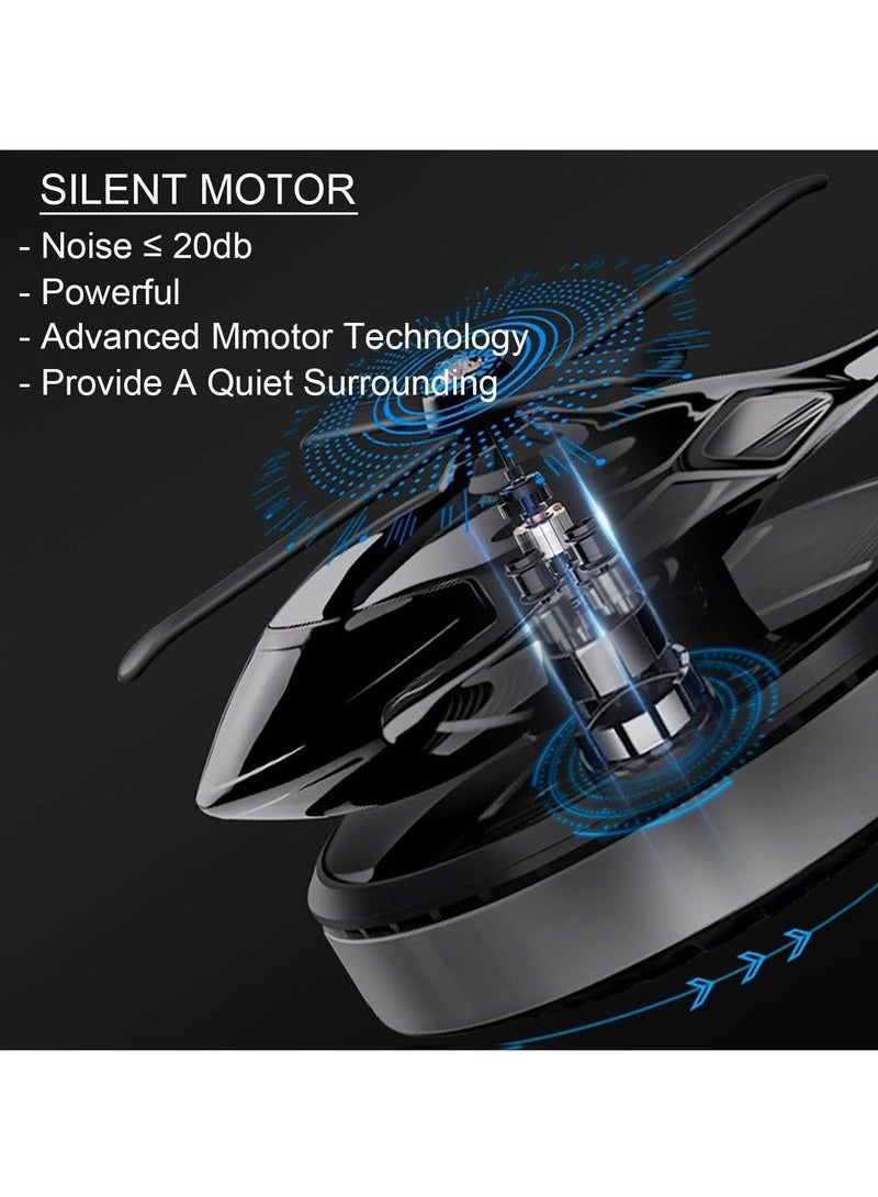 Car Air Freshener Solar Energy Rotating Aromatherapy Diffuser for Car & Home - Image 4