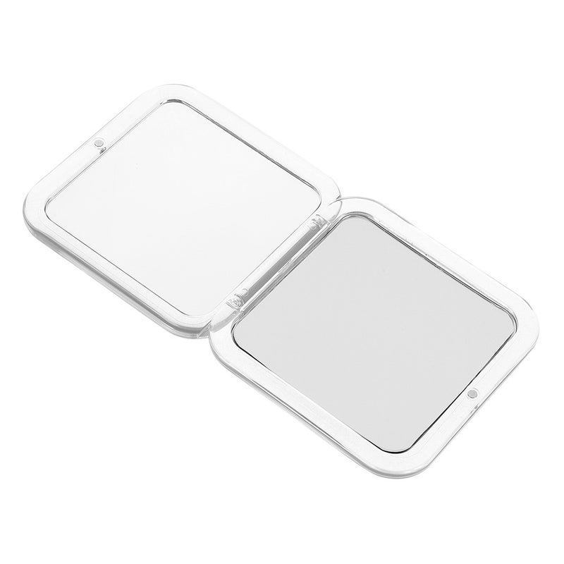 Foldable Mirror Pocket Mirror Compact Mirror Magnification Purse Mirror - Image 1