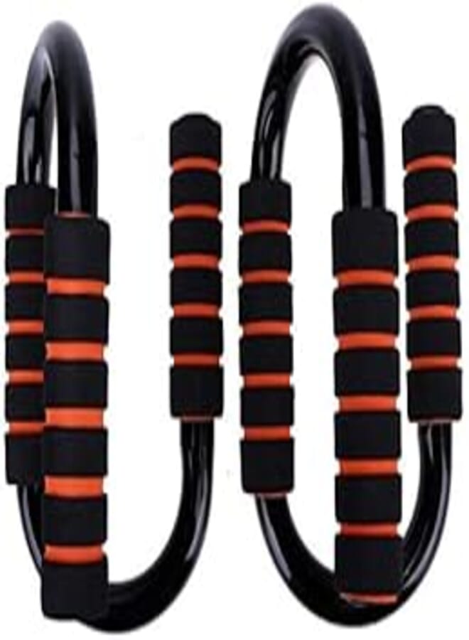 Generic Fitness S-shaped Push-ups Push up Bar Rods Stands Bracket Sport Gym Exercise Training Chest Muscle 