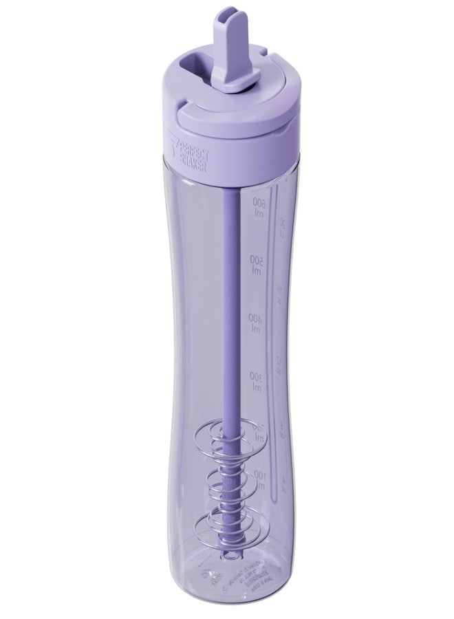PerfectShaker Luma Series Shaker Bottle with Built-In Straw & Measurement Scale – 28oz – Leakproof, BPA-Free, Dishwasher Safe – Protein, Smoothies & Pre-Workout Mixer Cup (Lavender) - Image 1