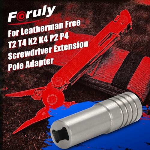 Foruly for LEATHERMAN Screwdriver Extension Adapter For Leatherman Free T2 T4 K2 K4 P2 P4 - Image 3