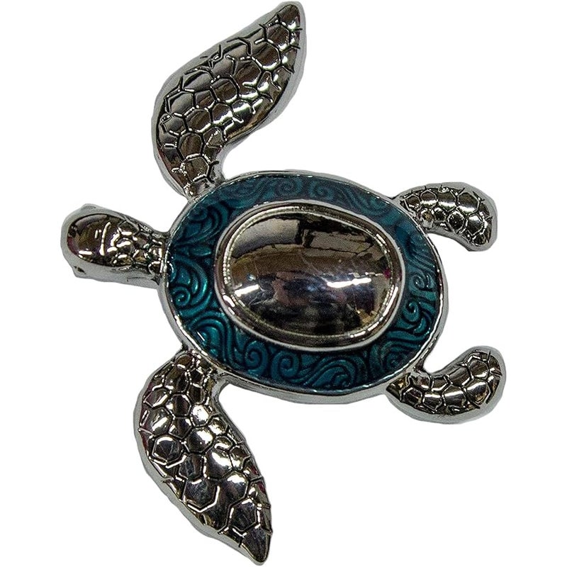 GANZ Good Luck Sea Turtle Pocket Charm with Story Card (Aqua) - Image 4