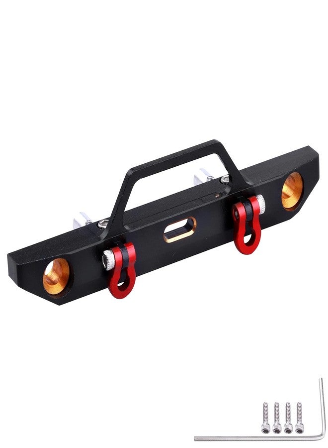 Hobbyfire مصد أمامي من سبائك الألمنيوم لسيارة الزحف RC بمقياس 1/24 Axial SCX24 Deadbolt 90081 ترقيات - Image 1