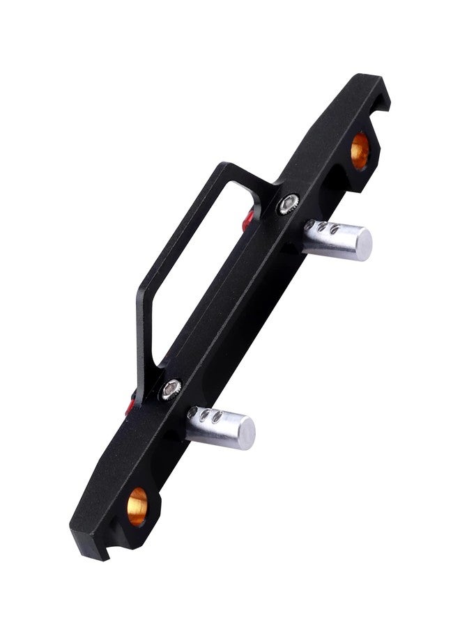 Hobbyfire مصد أمامي من سبائك الألمنيوم لسيارة الزحف RC بمقياس 1/24 Axial SCX24 Deadbolt 90081 ترقيات - Image 3