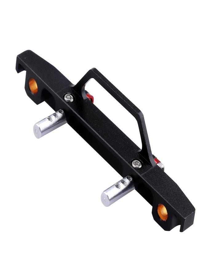 Hobbyfire مصد أمامي من سبائك الألمنيوم لسيارة الزحف RC بمقياس 1/24 Axial SCX24 Deadbolt 90081 ترقيات - Image 2