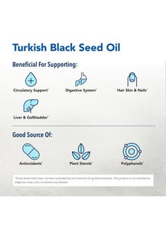 North American Herb & Spice Oil of Black Seed - 12 fl oz - Digestive & Arterial Support - Non-GMO - 72 Servings  - Image 3