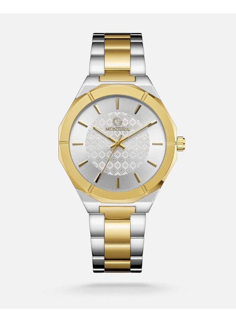 Montera Classic Men's Wristwatch, Water Resistant