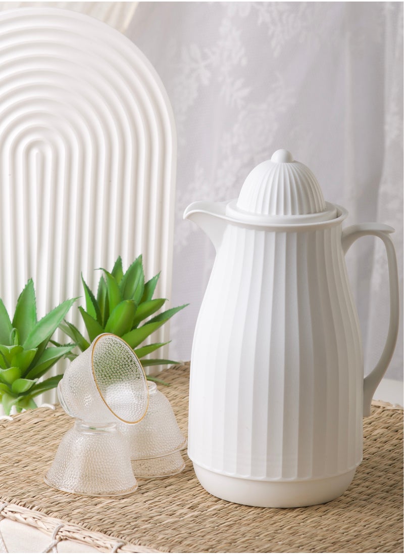 HOMEVEO Thermos For Tea or Coffee 1 liter  - Image 1