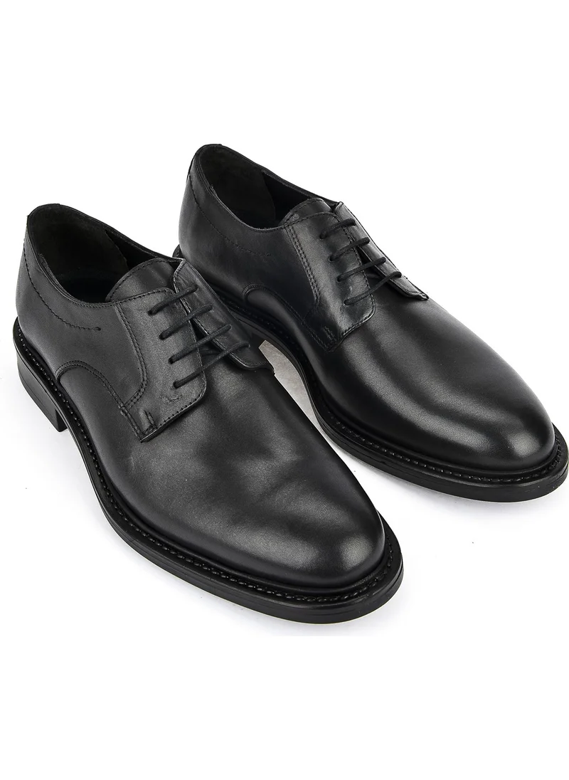 زيا Leather Men's Shoes 113744 2380 Black
