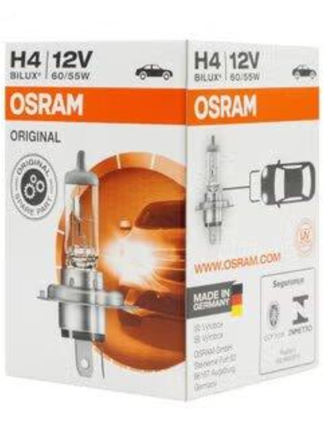 أوسرام مصباح هالوجين أصلي H4، 64193، 12 فولت - Image 1