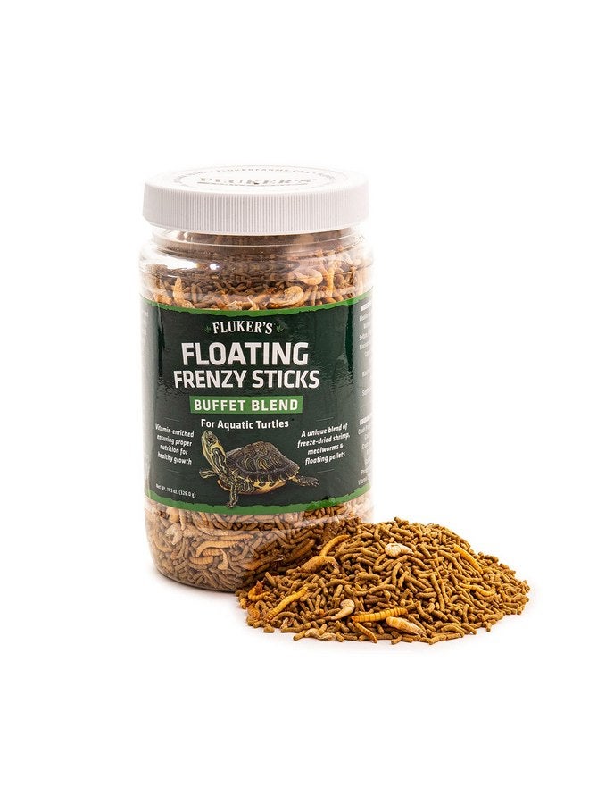 فلكرز أعواد التغذية المجنونة للسلاحف المائية من فلوكر، 11.5 أونصة - Image 1