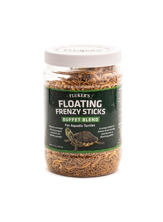 فلكرز أعواد التغذية المجنونة للسلاحف المائية من فلوكر، 11.5 أونصة - Image 2