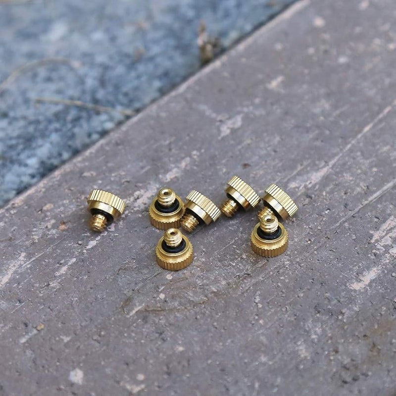 جاروسا 20 قطعة فوهات رش نحاسية مقاومة للتسرب نظام تبريد سهل التركيب - Image 3