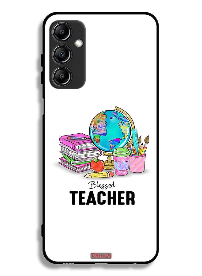 Tolwak Samsung Galaxy A24 4G Protective Case Cover Blessed Teacher - Image 1