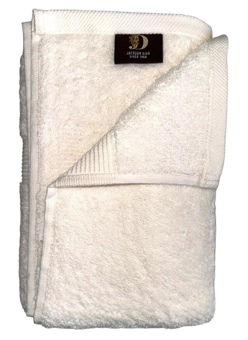 Jacquarddina Set of Bath Towels Off White (3 Luxuary Towels: 30X30cm & 50X100cm & 70X140cm) 100% Egyptian Cotton - pzsku/Z479AD7BE2093B237ABA5Z/45/_/1719151969/84f77e0f-739a-42c5-b901-e01797a47d63