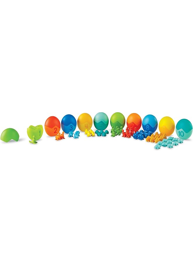 Learning Resources Dinosaur Counters Set Of 60 Colored Dinosaurs Ler1768 - Image 1
