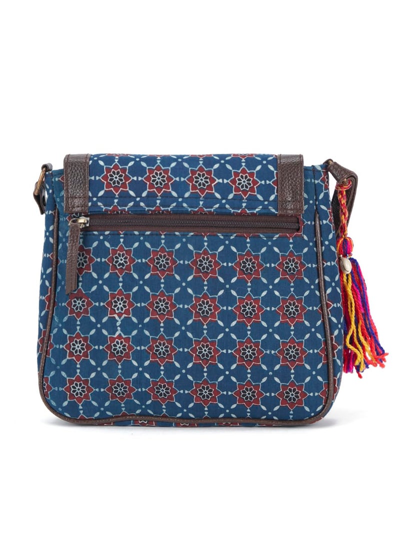 NEPRI Printed Sling Bag | Crossbody Bags for Women Girls | Women's Handbags | Stylish | Vegan Leather Bag | Travel & Office Use | Purse and Wallet - Image 3