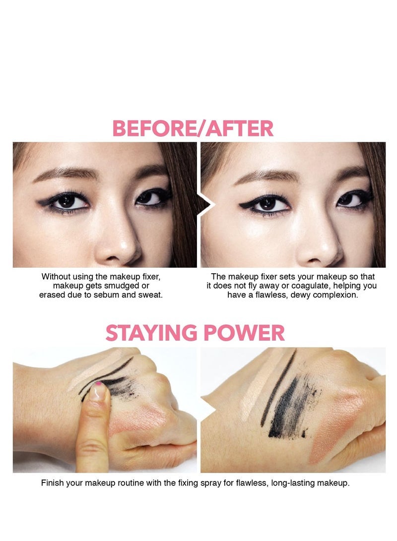 Fixx Waterproof Makeup Setting Spray for Face , Long-lasting Award-winning Finishing Spray for Smudge-proof & Transfer-resistant Makeup 120ml - Image 4