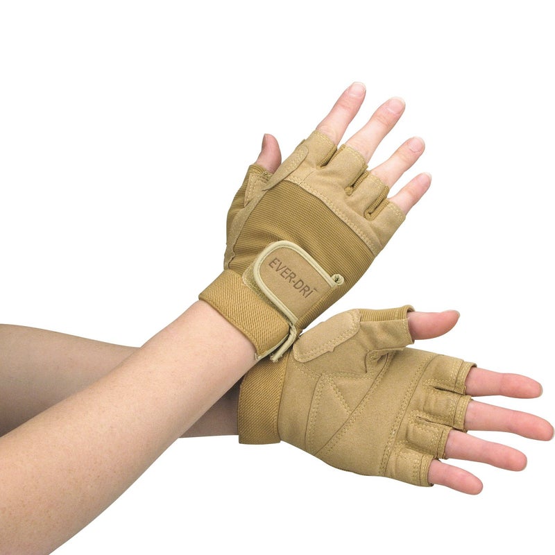 Ever-Dri Director's Showcase Color Guard Gloves (Tan, Small) - Image 1