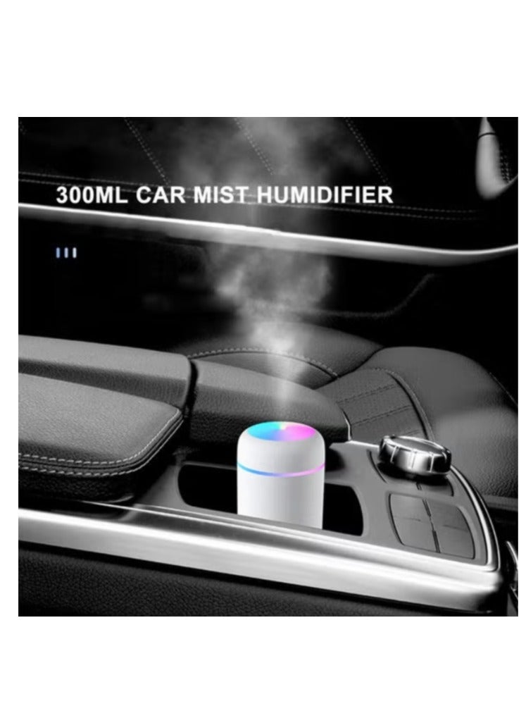 USB Colourful Cup Car Humidifier Black  - Image 4