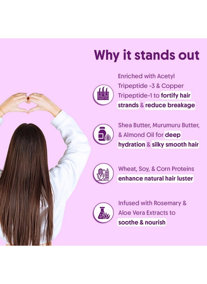 Aravi Organic Aravi Organic Multi Peptide Hairfall Conditioner - Acetyl Tripeptide 3, Palmitoyl, Oligopeptide & Rosemary - 200 ml  - Image 3