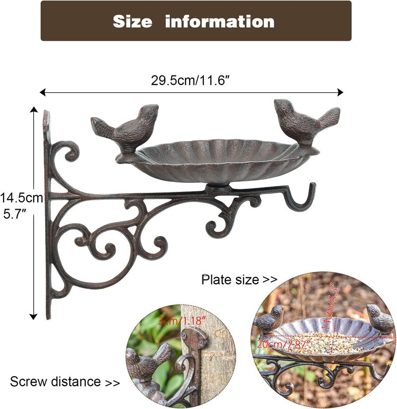Sungmor Heavy Duty Cast Iron Bird Feeder - Image 5