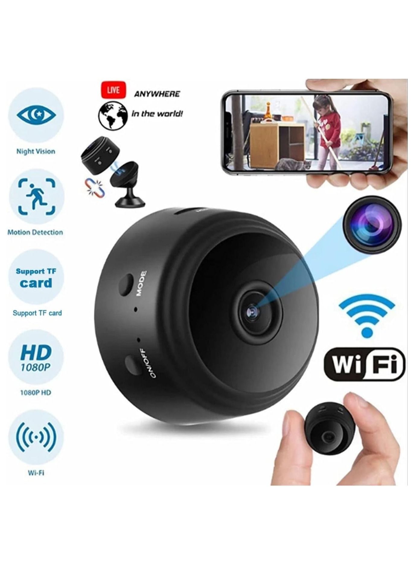 SOSEKO SOSEKO A9 Mini Wireless Camera