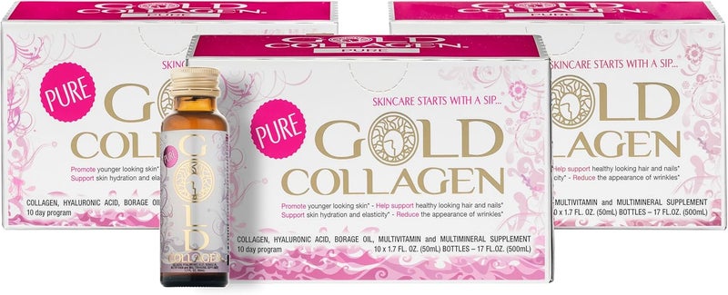 GOLD COLLAGEN® Pure 30 Day, Pack of 3 - Image 1