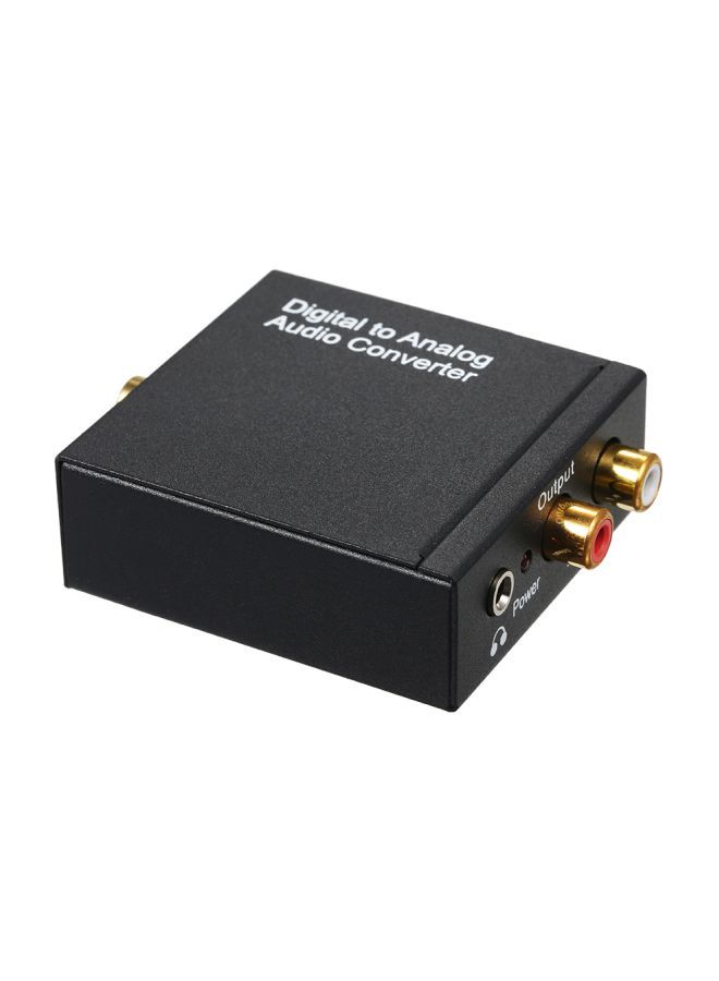 NIBEMINENT Digital To Analog Audio Converter Black - Image 1
