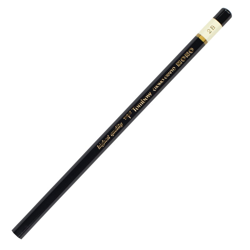 Tombow قلم الرسم تومبو 51507 مونو، 2B، جرافيت 12 حبة - Image 3