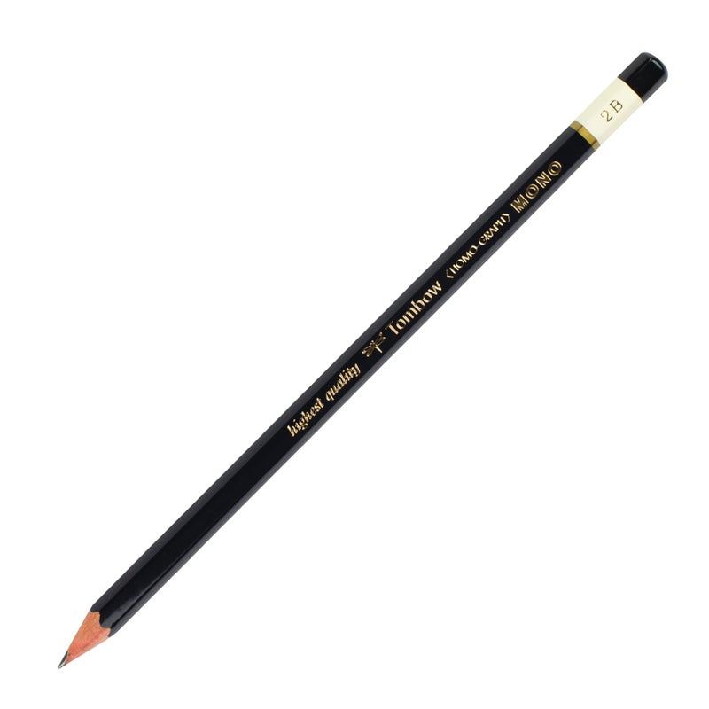 Tombow قلم الرسم تومبو 51507 مونو، 2B، جرافيت 12 حبة - Image 1