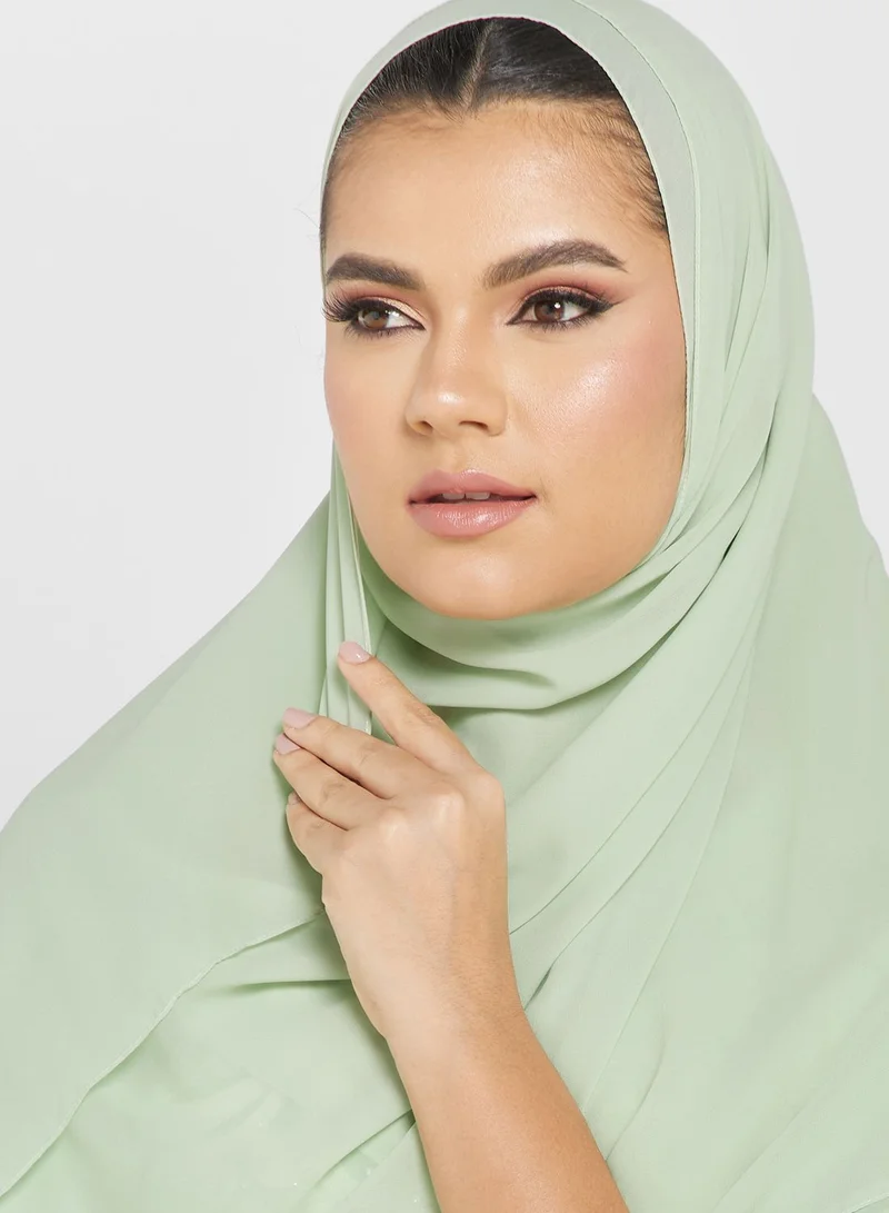 hayas closet Batwing Sleeve Embroidered Abaya