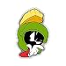 Fan Emblems Marvin the Martian Car Decal Automotive Domed Classic Looney Tunes Logo - Image 2