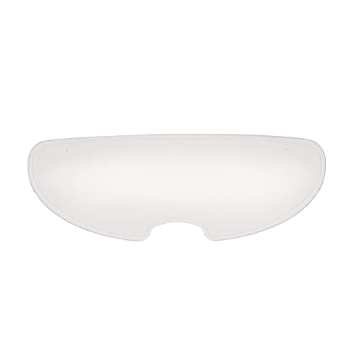 WeePro Anti Fog Film for Motorcycle Helmet Visor Compatible with QWART Helmet Visor Protector Film Defogger Fog Resistant for Helmet Lens 3.6" x 10.55" - Image 1