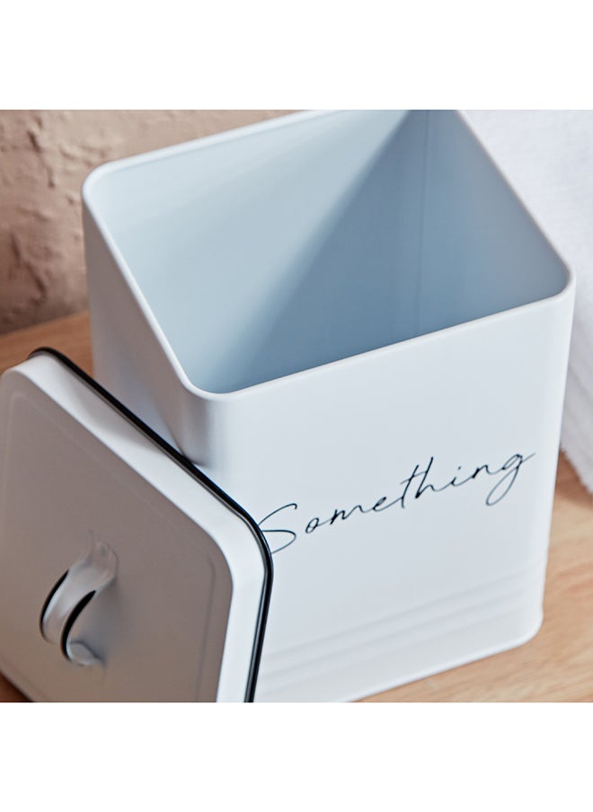 Home Box صندوق تخزين مسحوق الغسيل الكلاسيكي بغطاء ومغرفة 18 × 25.5 × 15.5 سم  - Image 3
