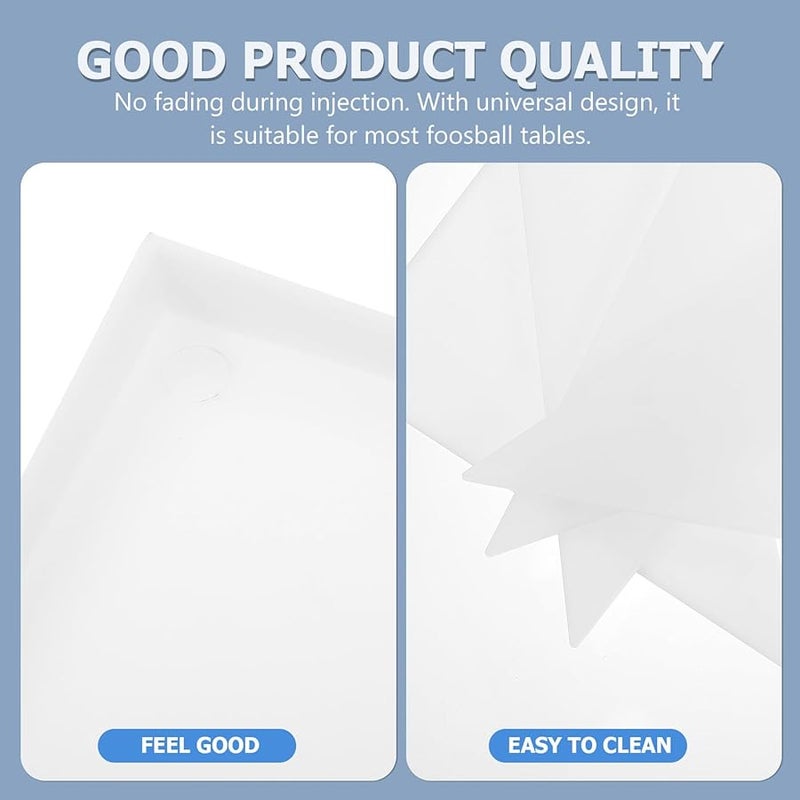 Black Plastic Table Corner Protectors Triangle Foosball Edge Guards Sturdy Unbreakable - Image 3