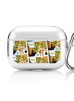 Stylizedd Classic Clear printed Case for Apple AirPods Pro 2nd Generation Thin Transparent Cover [Designed for Apple AirPods Pro 2nd Generation] - Meen?? Comic Strip  - Image 1