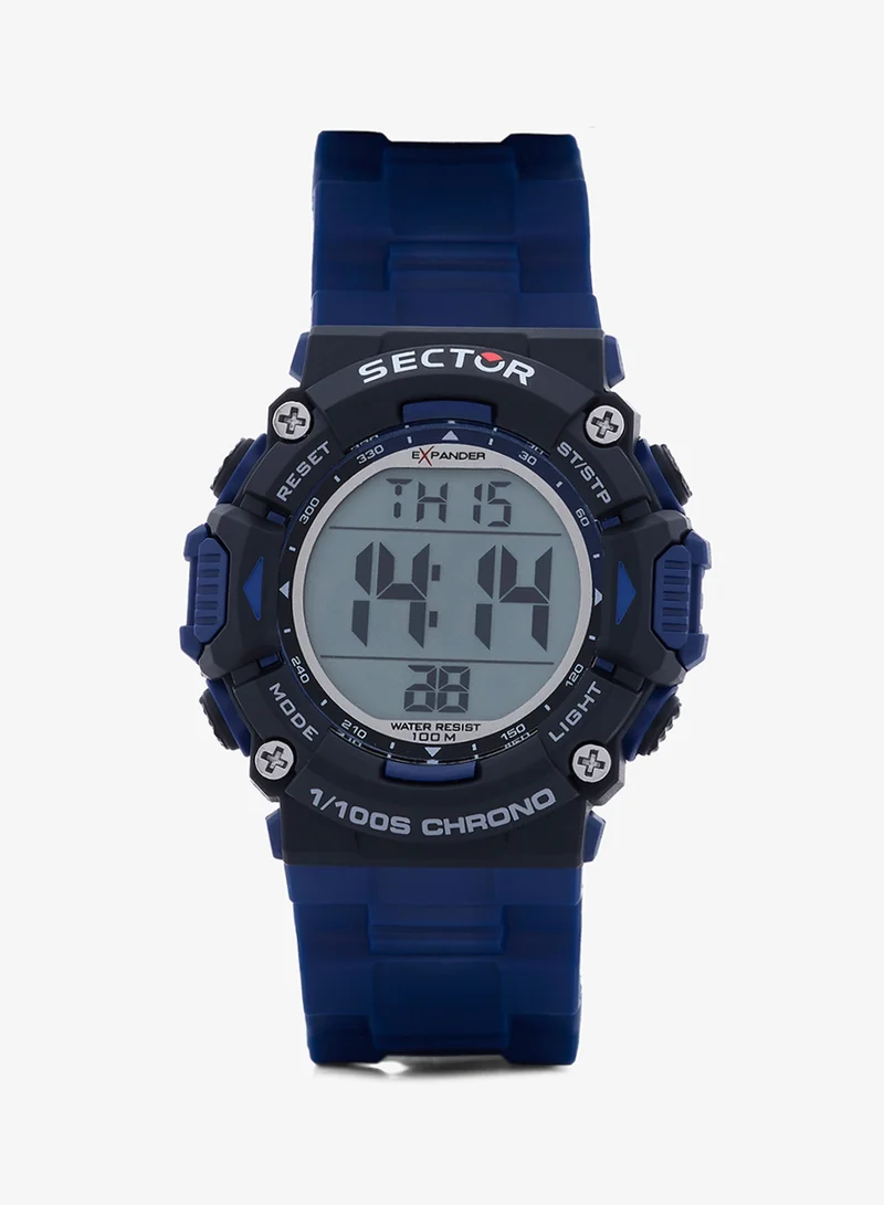 Sector EX-32 collection Men's Blue PU watch - R3251544003