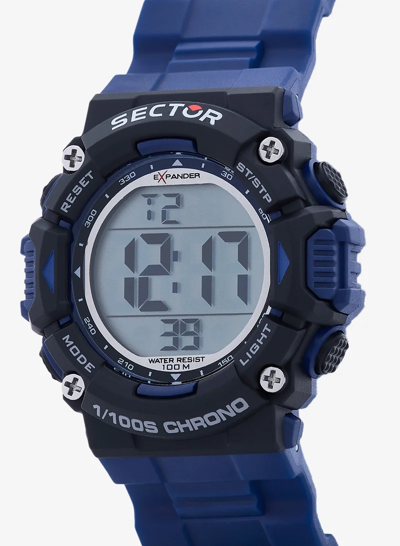 Sector EX-32 collection Men's Blue PU watch - R3251544003
