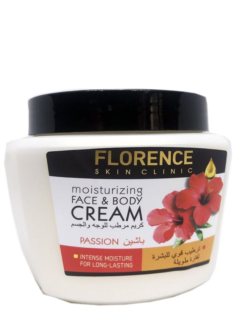 Florence Moisturizing Cream For Face and Body With Passion 