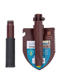 AL SANIDI Iron Digging Hoe, Brown, Size41*9.5*4Cm  - Image 3