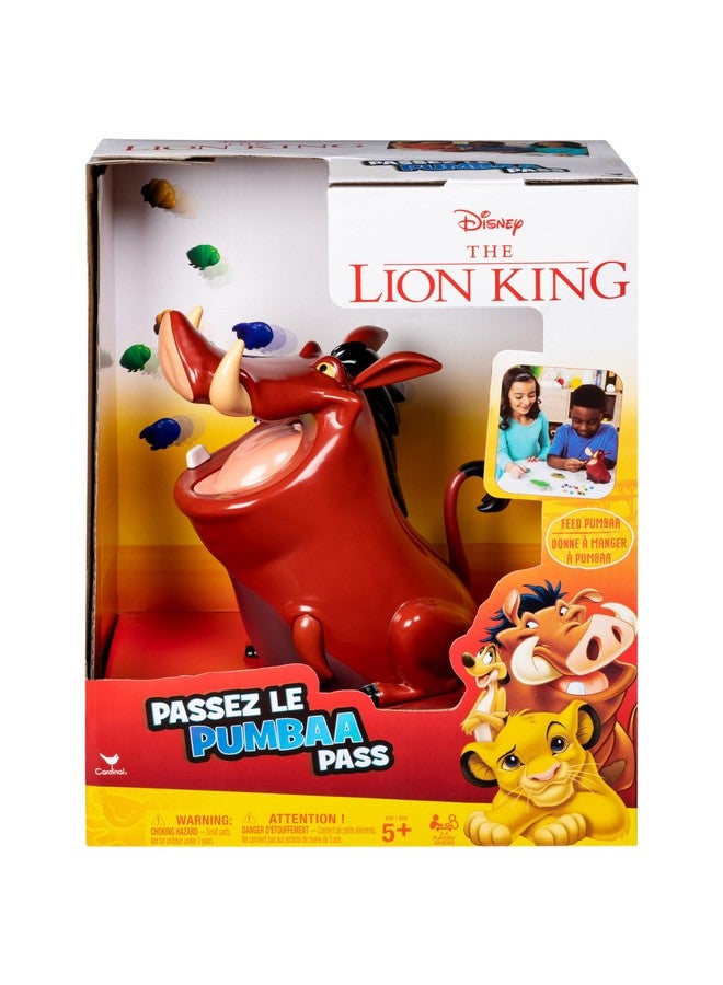 SPIN MASTER Games Disney Lion King Pumbaa Pass Game For Families, Teens, And Adults - Image 1