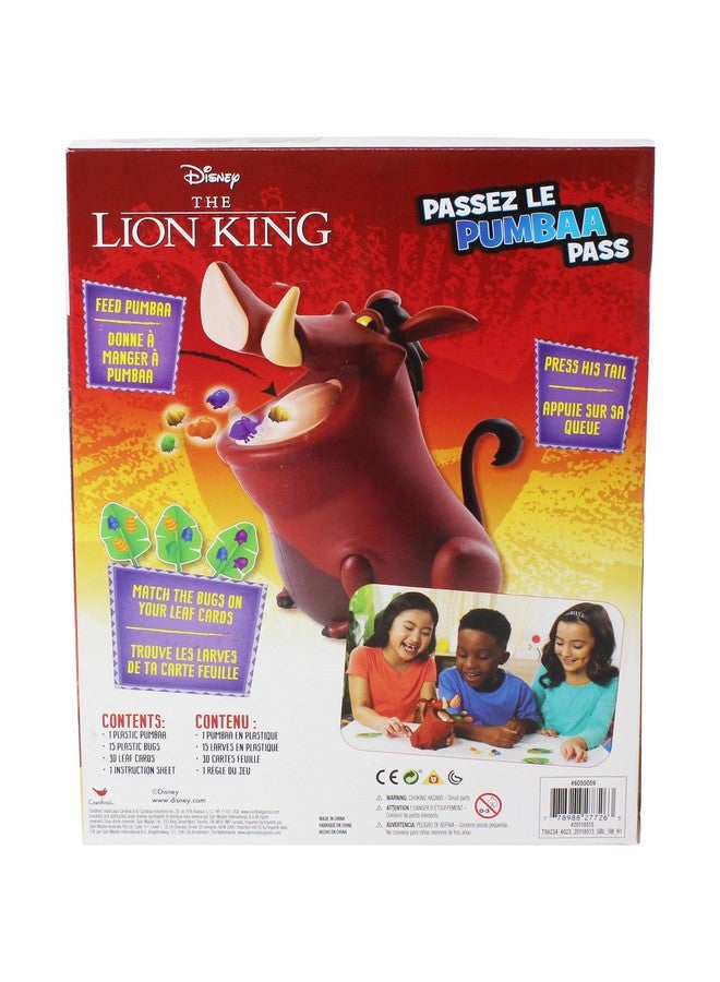 SPIN MASTER Games Disney Lion King Pumbaa Pass Game For Families, Teens, And Adults - Image 4